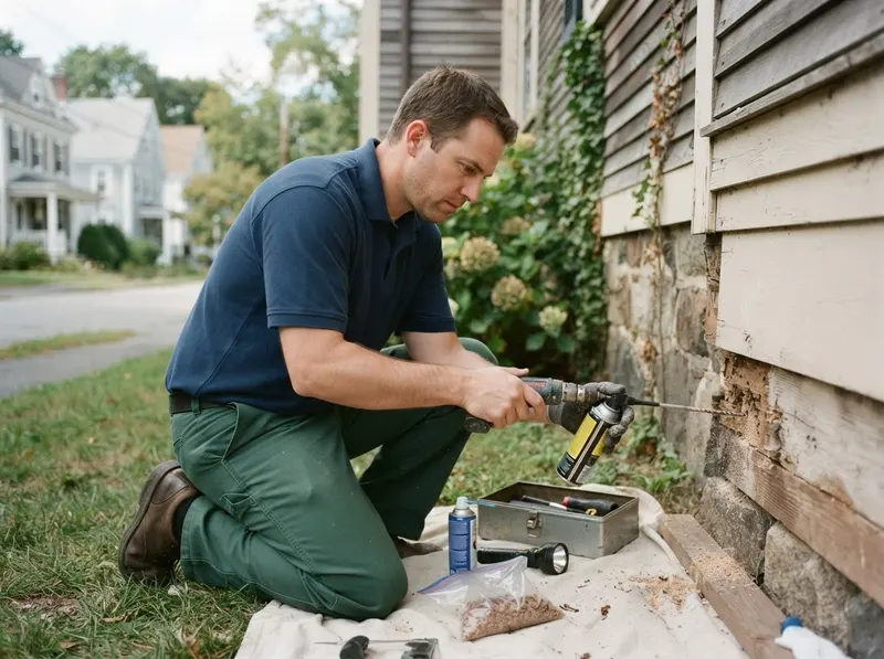 Carpenter Ant Structural Remediation in Boston, MA